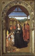 Dieric Bouts The Annunciation,The Visitation,THe Adoration of theAngels,The Adoration of the Magi oil painting